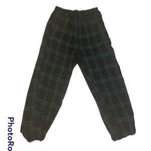 Plaid Sweatpants